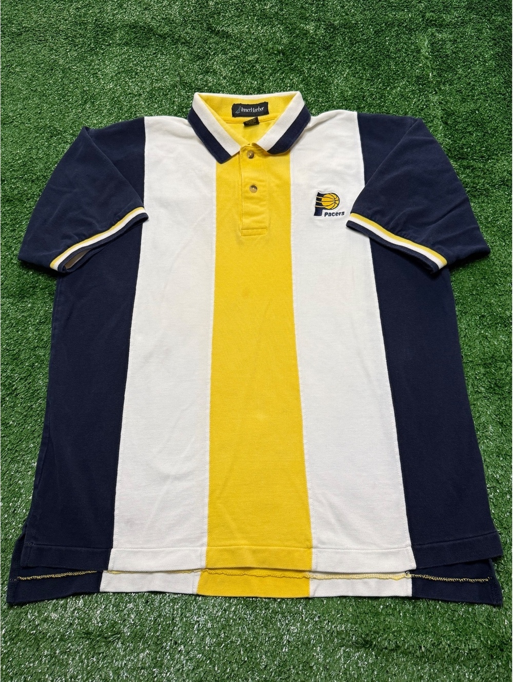 Y2K Indiana Pacer Polo Shirt | Size Large